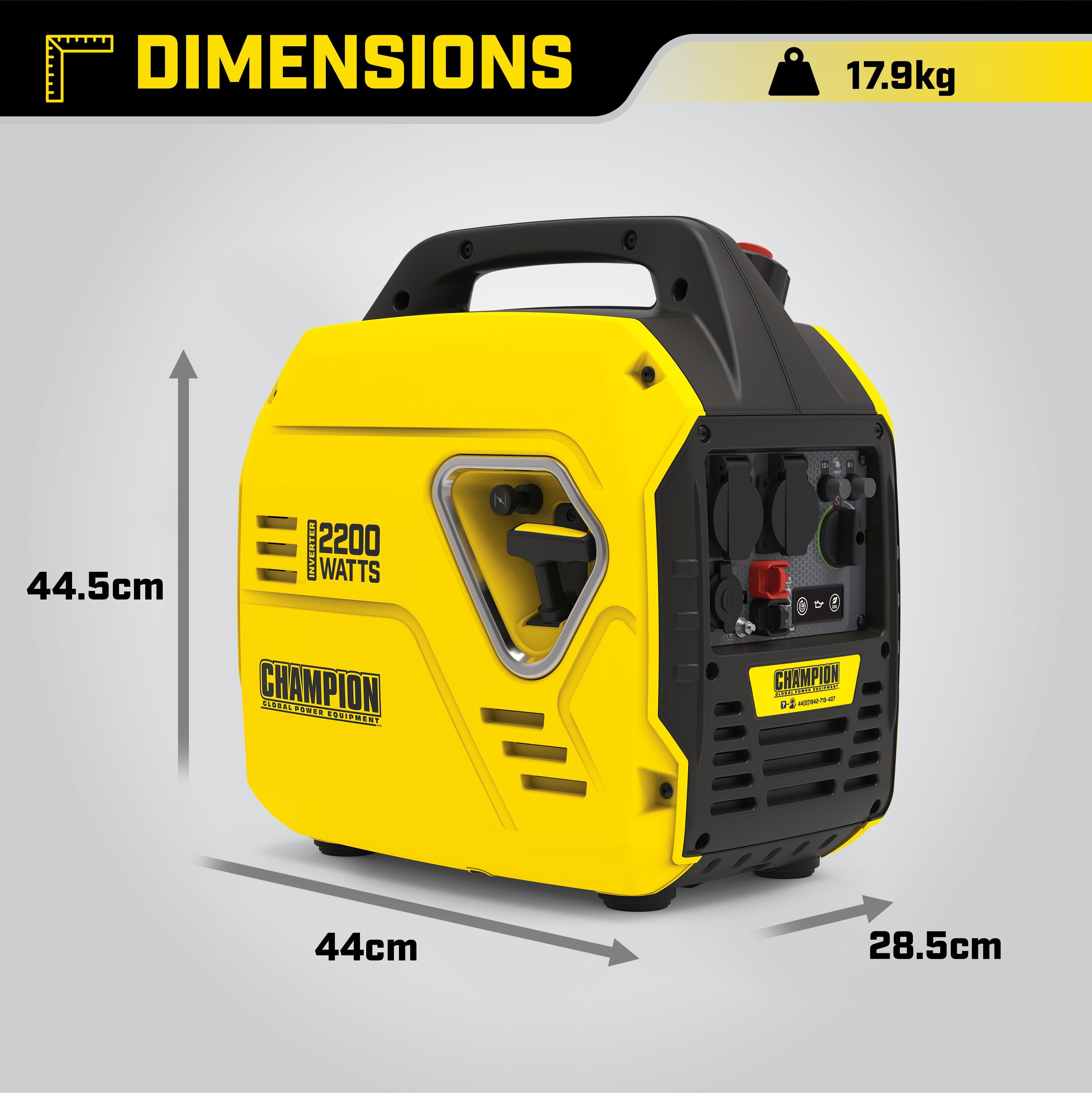 Champion 2200 Watt "Mighty Atom" Inverter Generator - Bimson Power