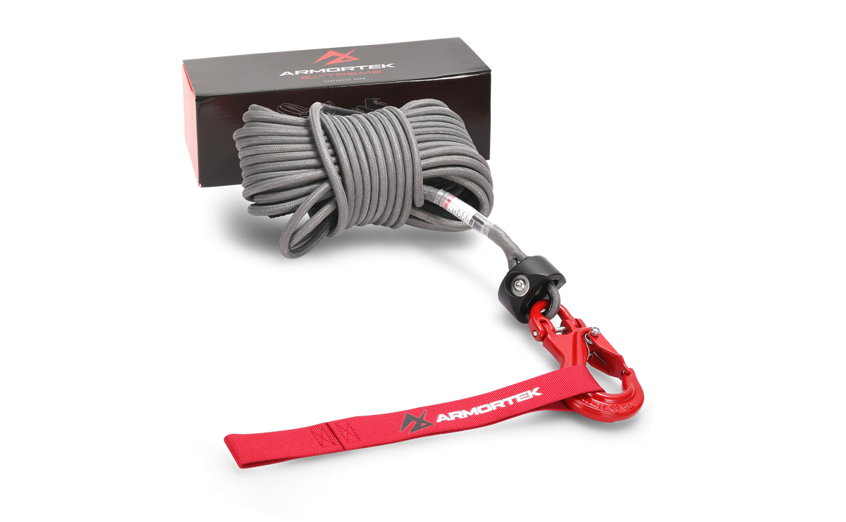Armortek Extreme Synthetic Rope 7mm x 15m - MBL 4100kg - Bimson Power