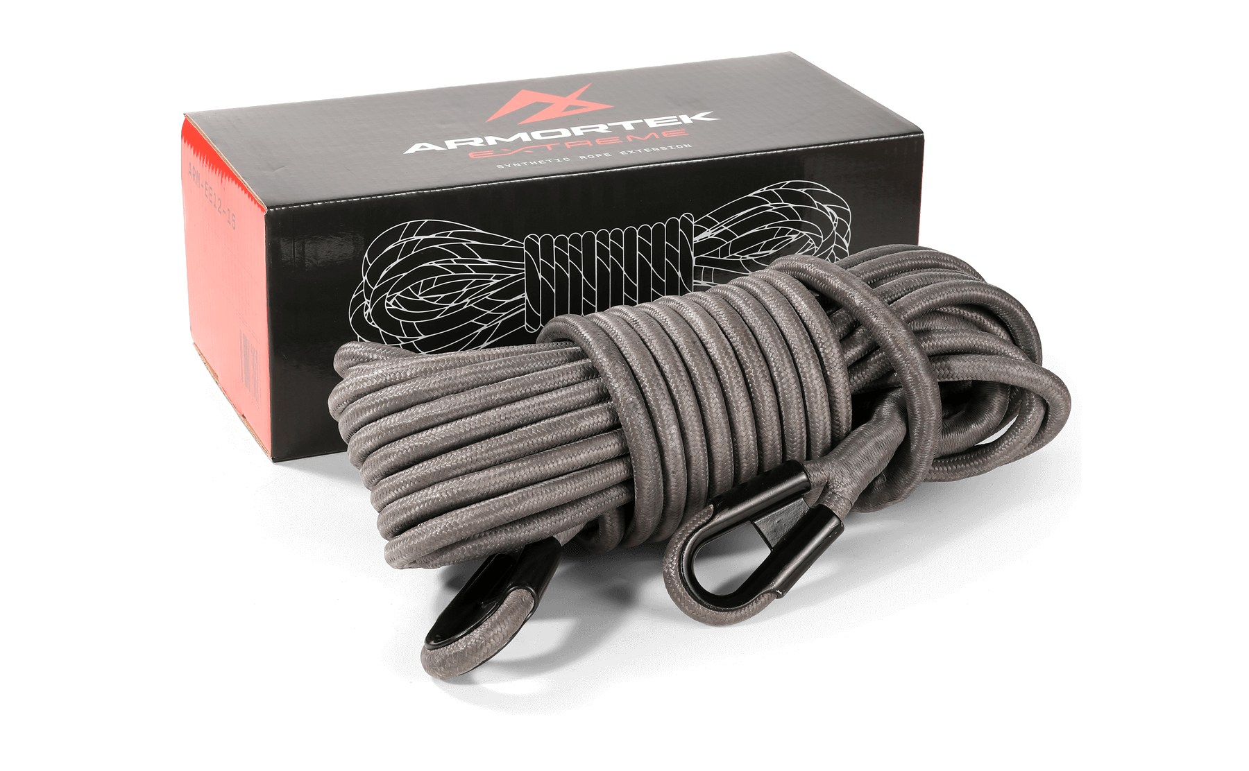 Armortek Extreme Synthetic Rope Extension 12.5mm x 15m - MBL 13,100kg - Bimson Power