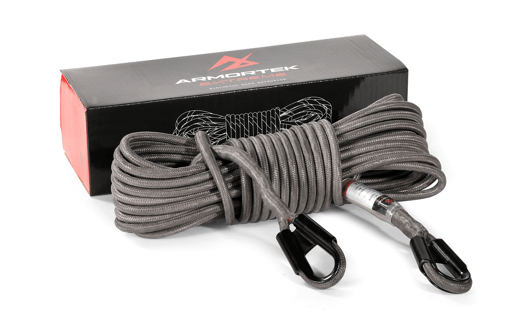 Armortek Extreme Synthetic Rope Extension 9.5mm x 15m - MBL 8,500kg - Bimson Power