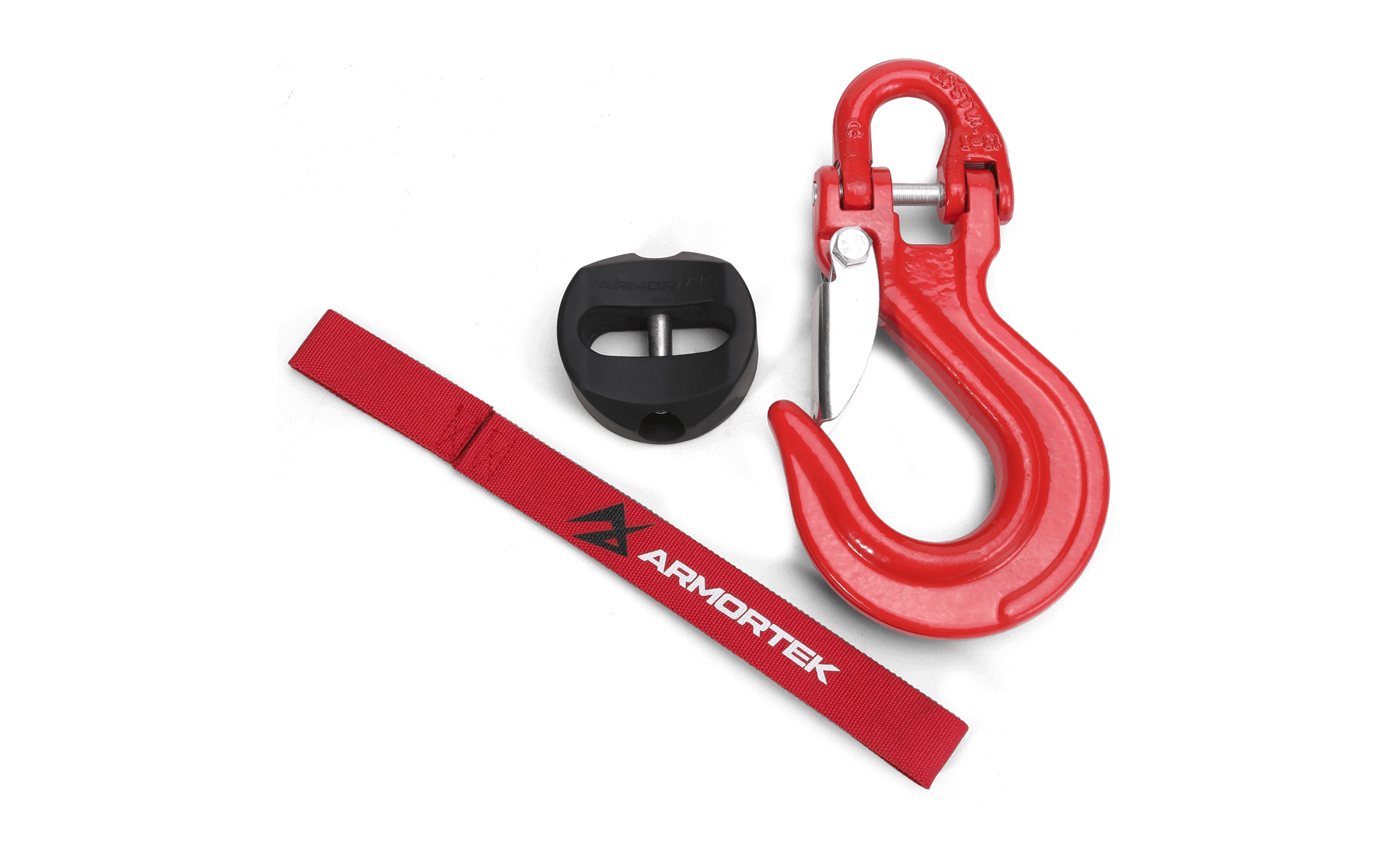 Armortek Red Hook Kit for 14mm Rope - MBL 16000kg - Bimson Power
