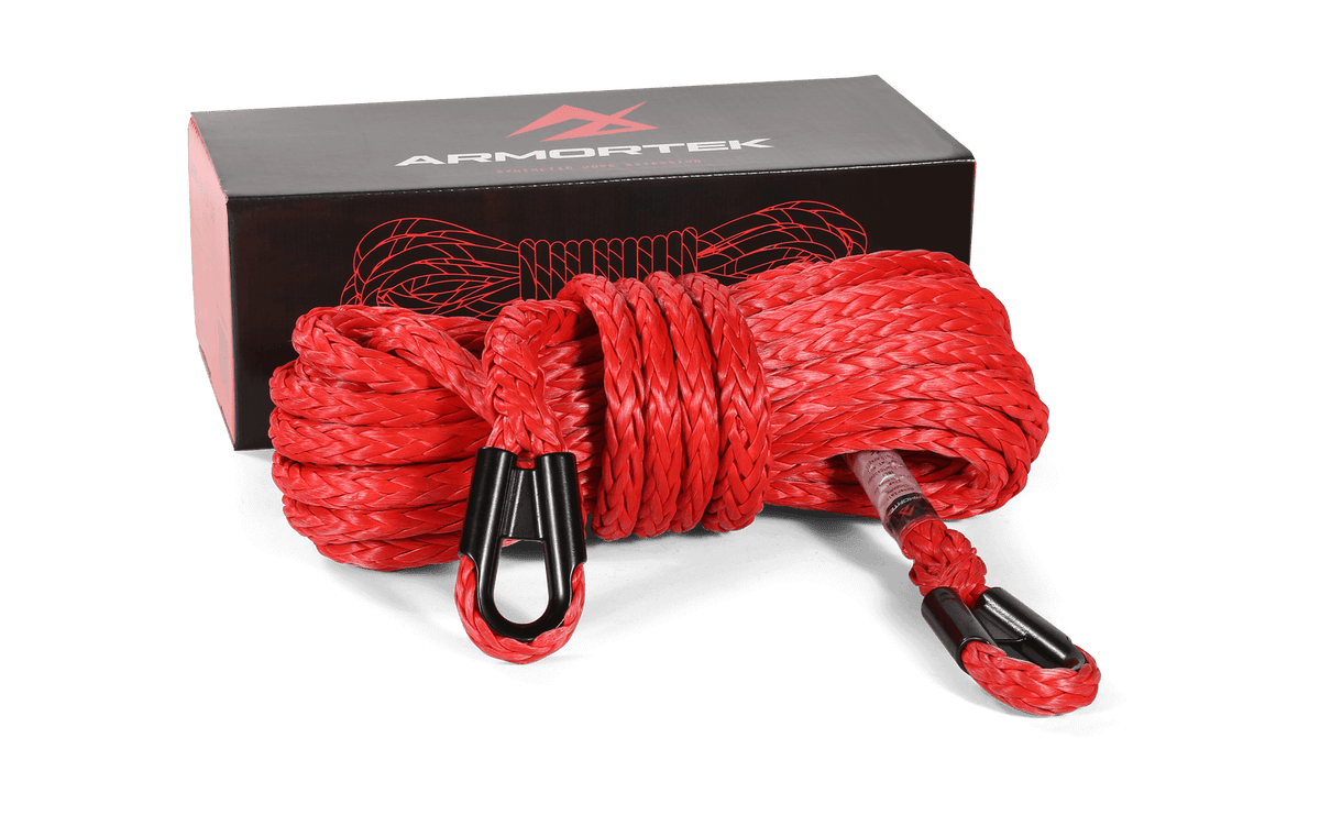Armortek Synthetic Rope Extension 12.5mm x 15m - MBL 16,490kg - Bimson Power