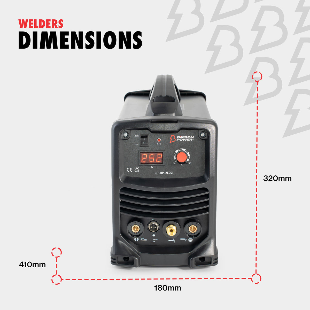 IGBT DC MMA TIG Inverter Welder 250A