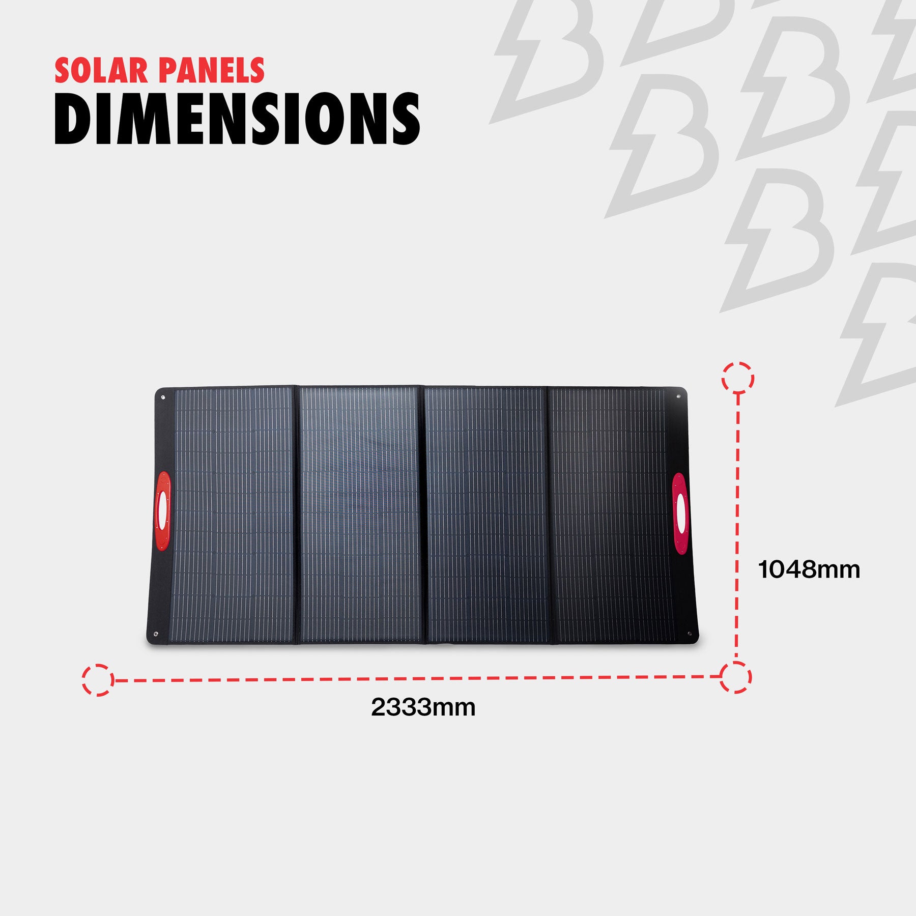 Bimson Power 400 Watt Portable Solar Panel