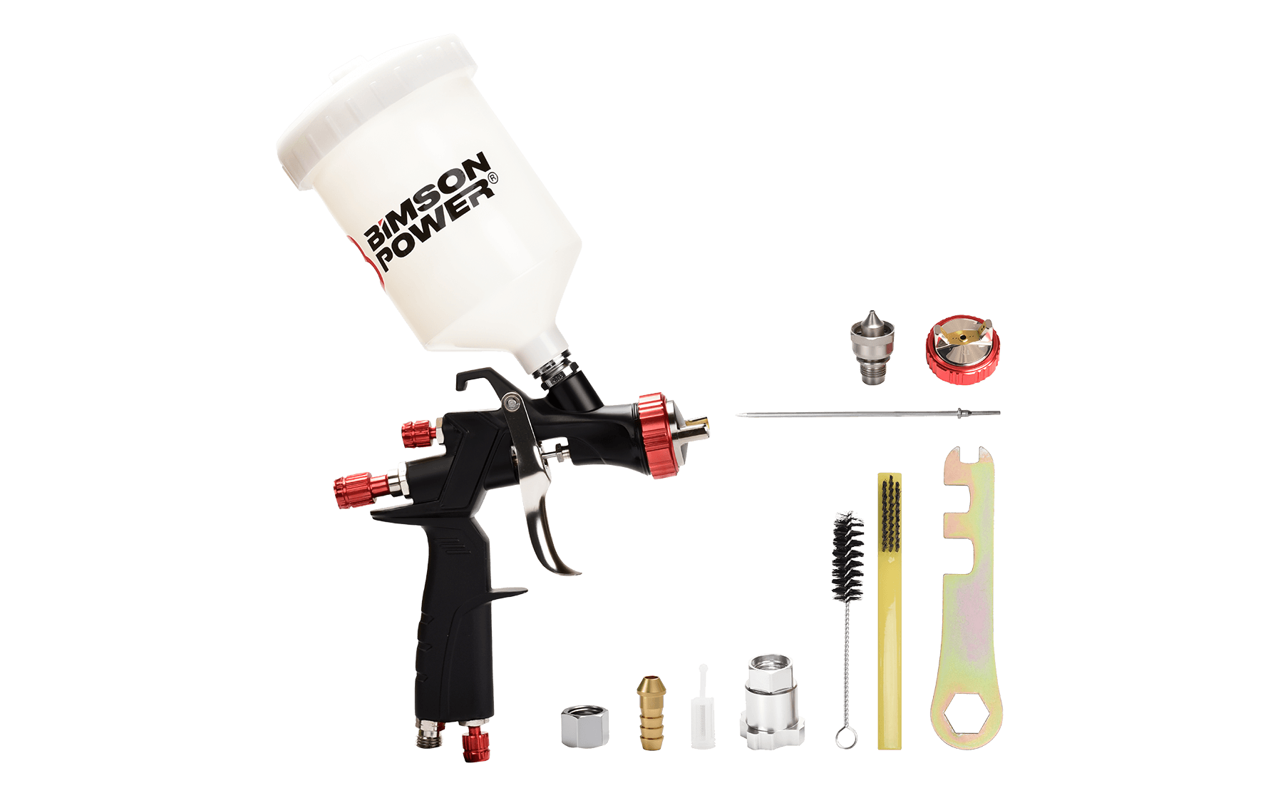 Gravity Spray Gun Kit - 2 Nozzle