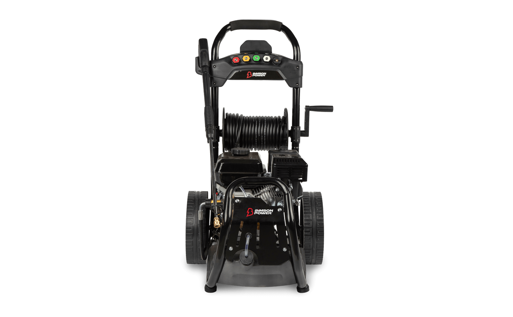 Bimson Power Petrol Pressure Washer 200 Bar (2900 PSI) 9 LPM - 30m hose