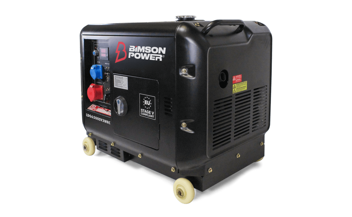 Bimson Power 6.25 kVa Diesel Generator 3 Phase - Electric Start - Bimson Power
