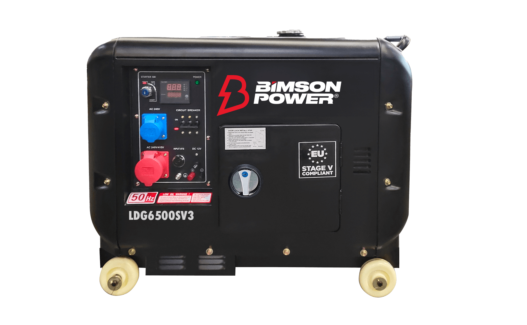 Bimson Power 6.25 kVa Diesel Generator 3 Phase - Electric Start