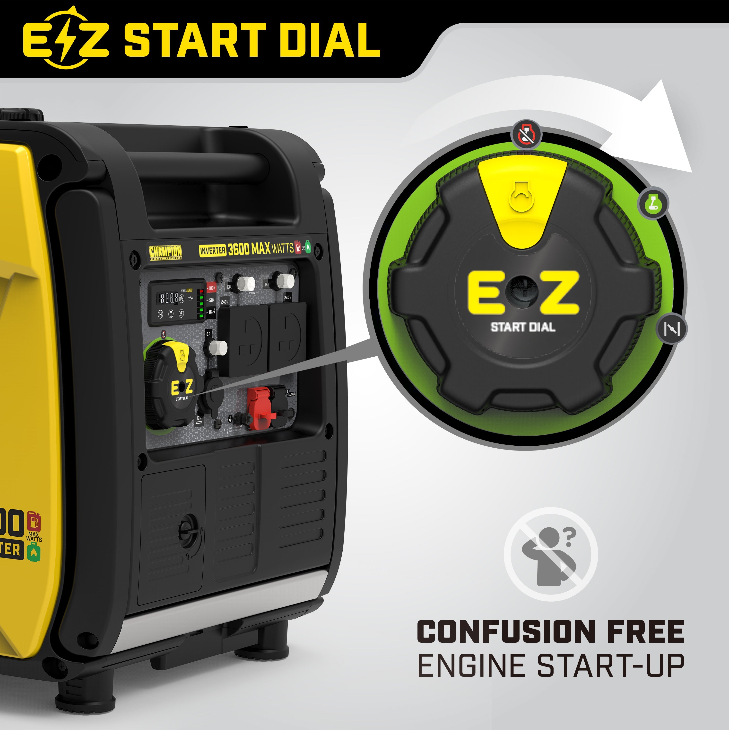 Champion 3600 Watt Dual Fuel Inverter Generator - Bimson Power