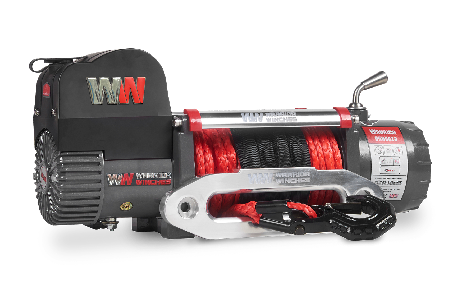 Warrior Samurai V2 Next Gen 9500lb Winch - Bimson Power