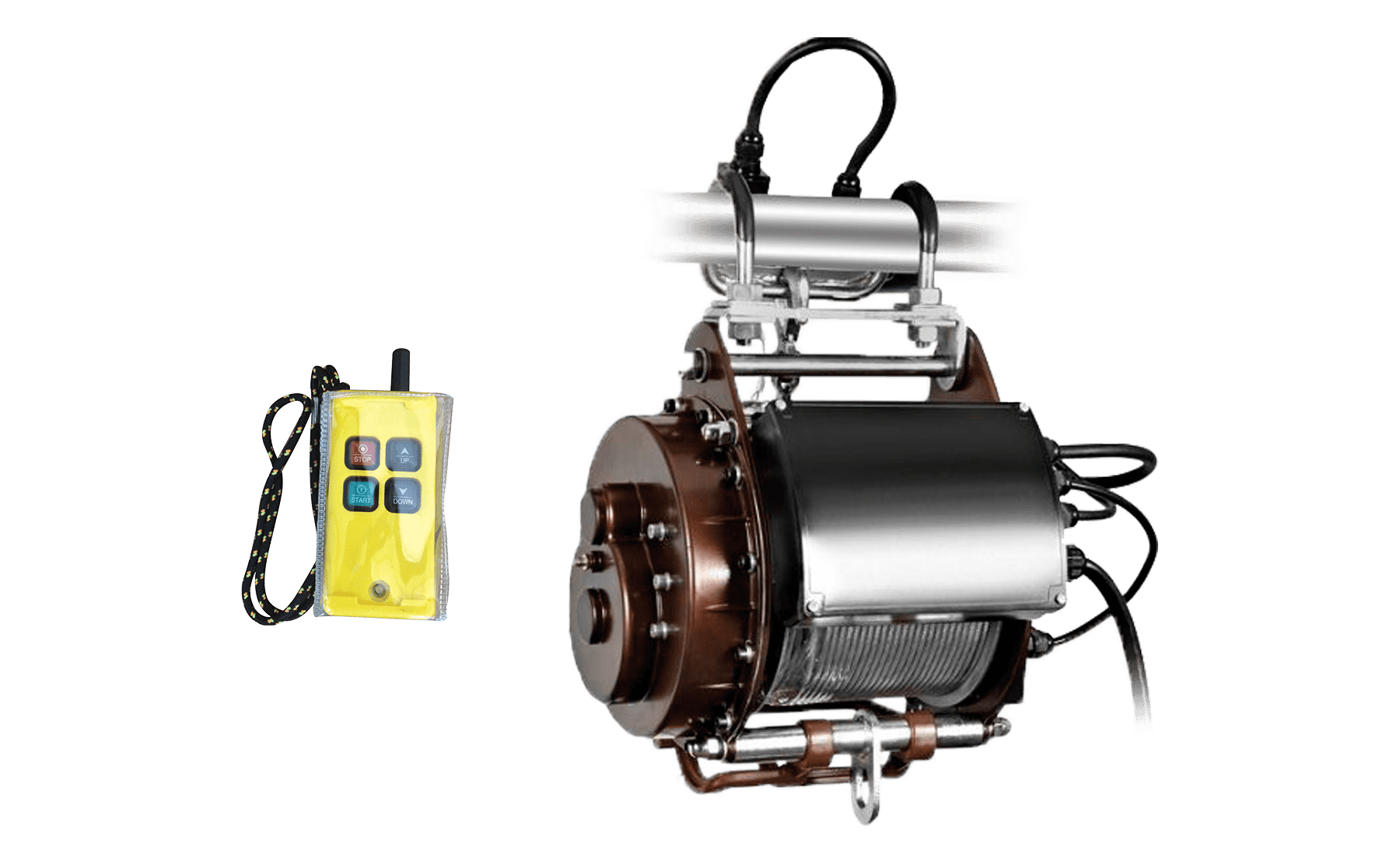 Warrior 800kg Scaffold Hoist - 110v Wireless Remote