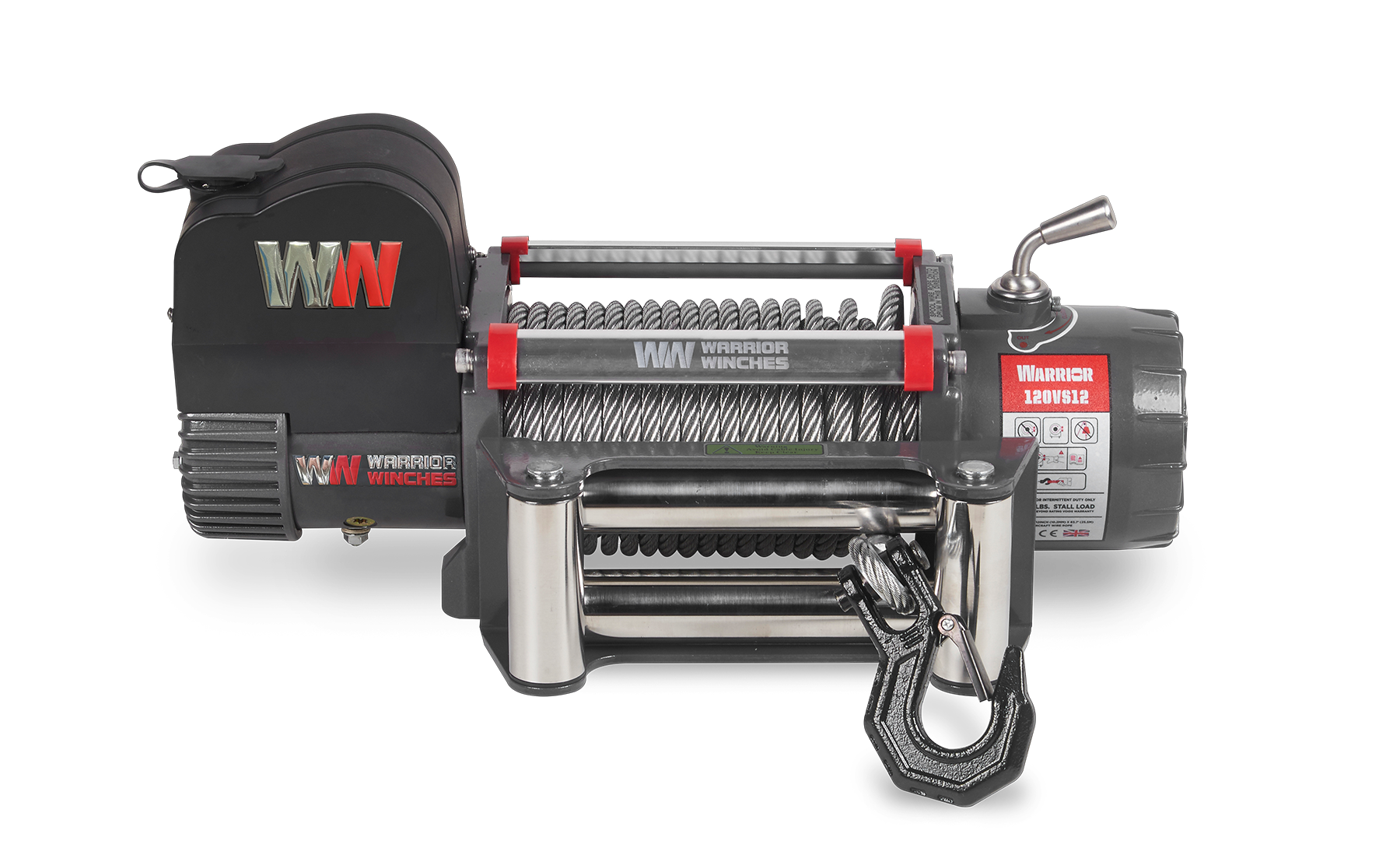 Samurai 12000 Electric Winch - 12v Steel Rope - Bimson Power