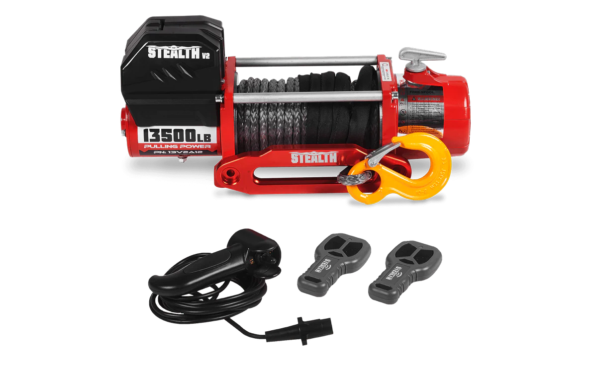 Stealth V2 13500lb Winch