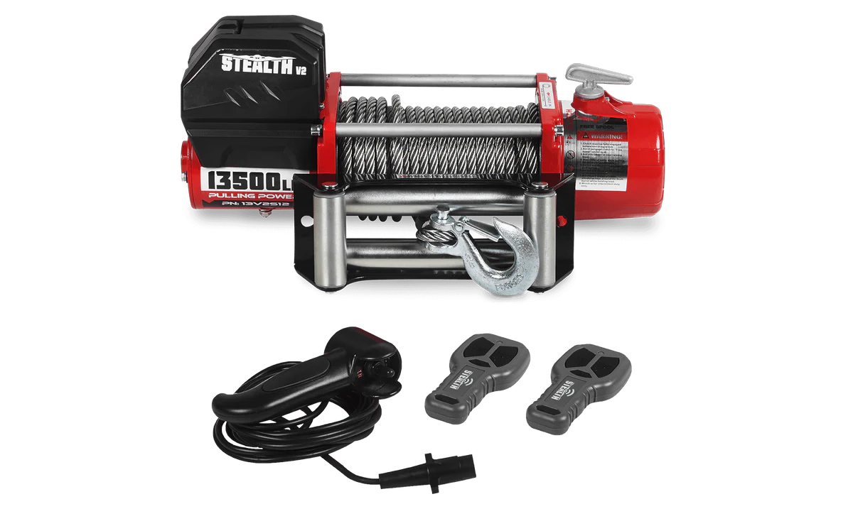 Stealth V2 13500lb Winch