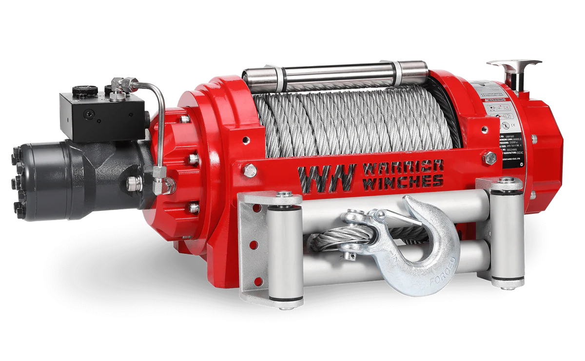 Warrior RV15000 6.8 Tonne Hydraulic Winch