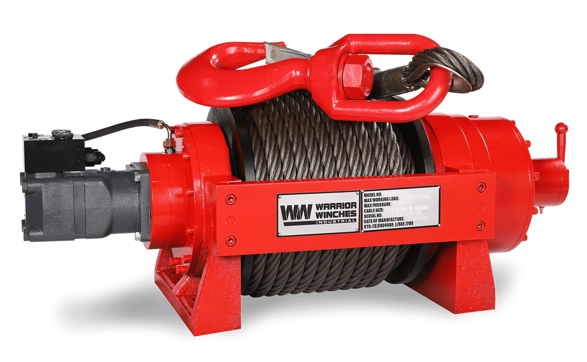 JR20 44,000lb (20 Ton) Industrial Hydraulic Winch
