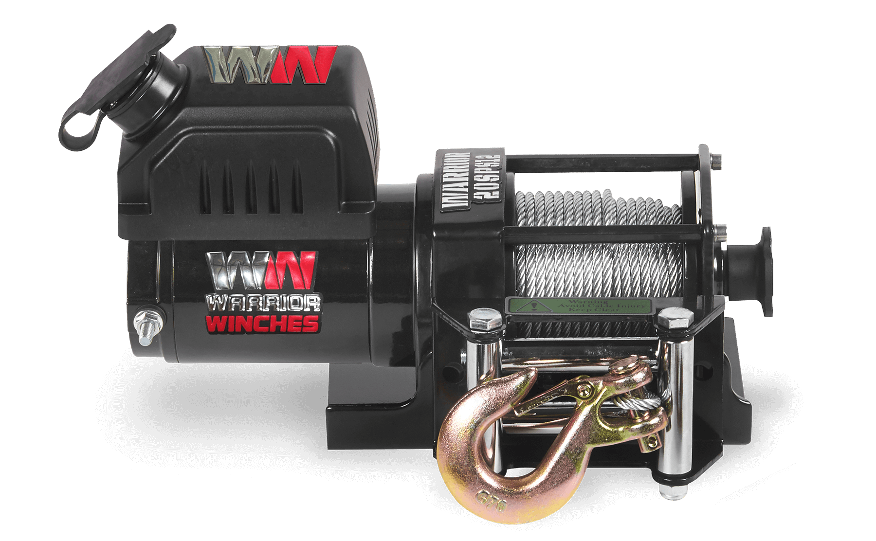 Ninja 2000 Electric Winch - 24v Steel Rope - Bimson Power