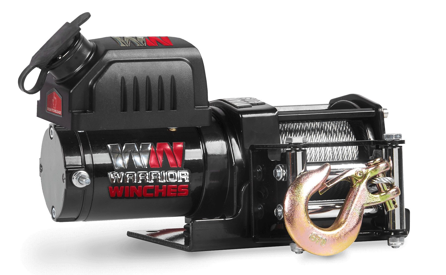 Ninja 2000 Electric Winch - 24v Steel Rope - Bimson Power