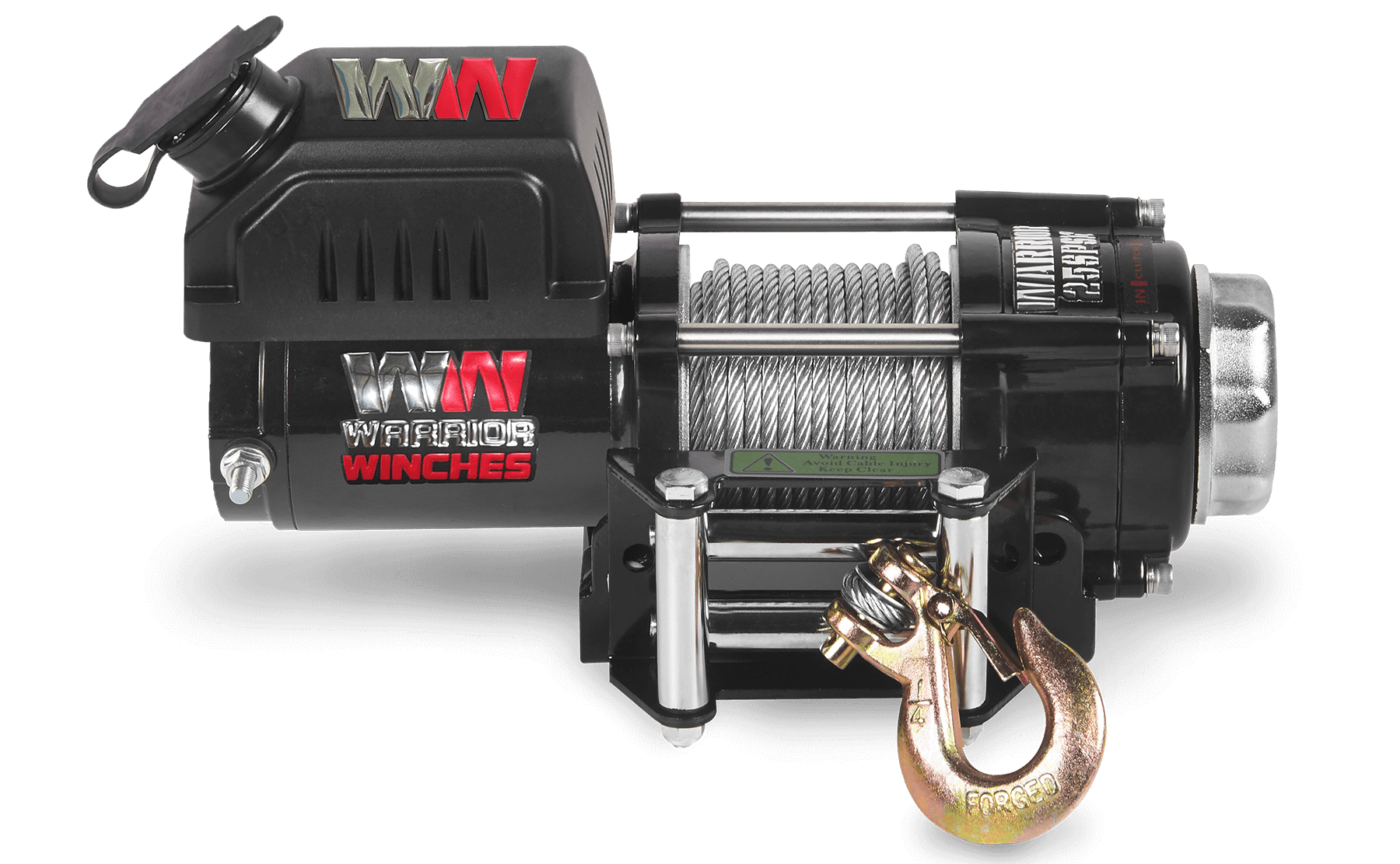 Ninja 2500 Electric Winch - 12v Steel Rope - Bimson Power