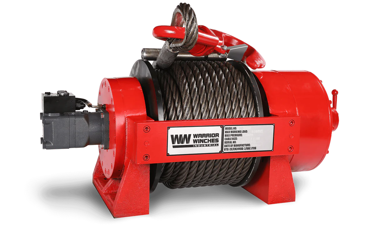 JR30 66,000lb (30 Ton) Industrial Hydraulic Winch