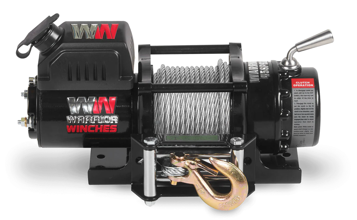 Warrior Ninja 4500lb Winch - 24v Steel Rope - Bimson Power