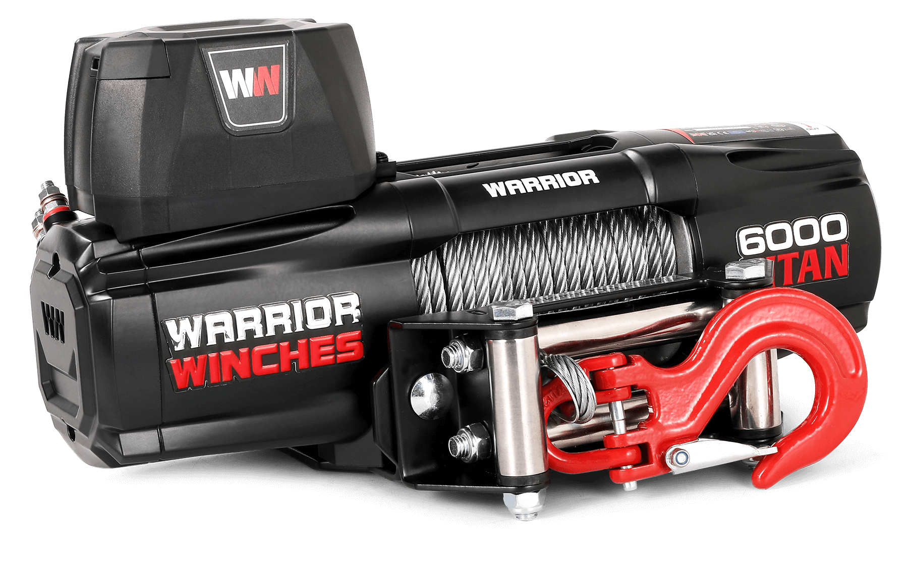 Warrior Titan 6000lb Winch - Bimson Power