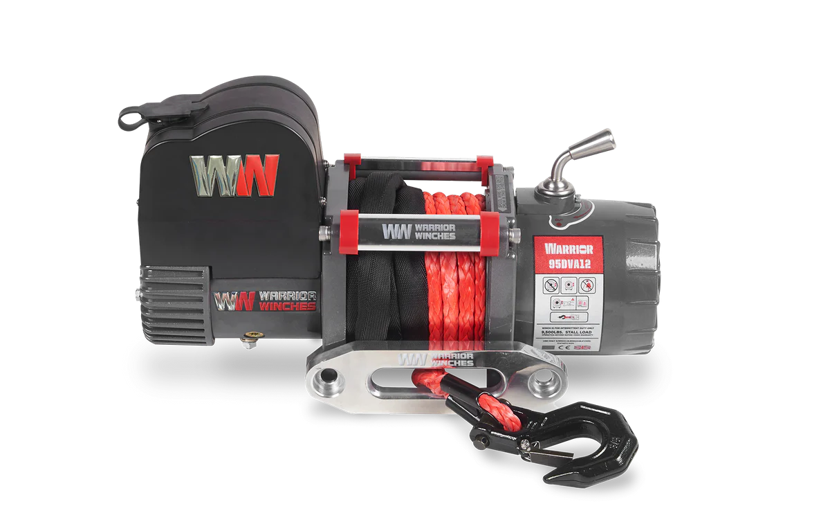 Warrior Samurai V2 Next Gen 9500lb Short Drum Winch