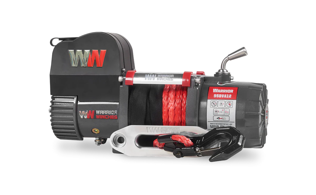 Warrior Samurai V2 Next Gen 9500lb Short Drum Winch