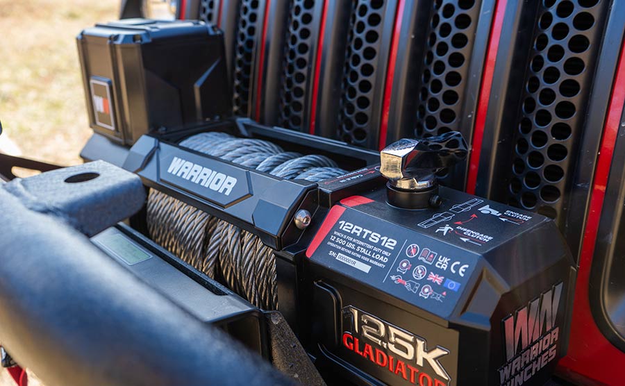 Gladiator R-Type 12500 Electric Winch - 12v Steel Rope - Bimson Power