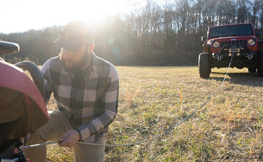 Gladiator R-Type 12500 Electric Winch - 12v Steel Rope - Bimson Power