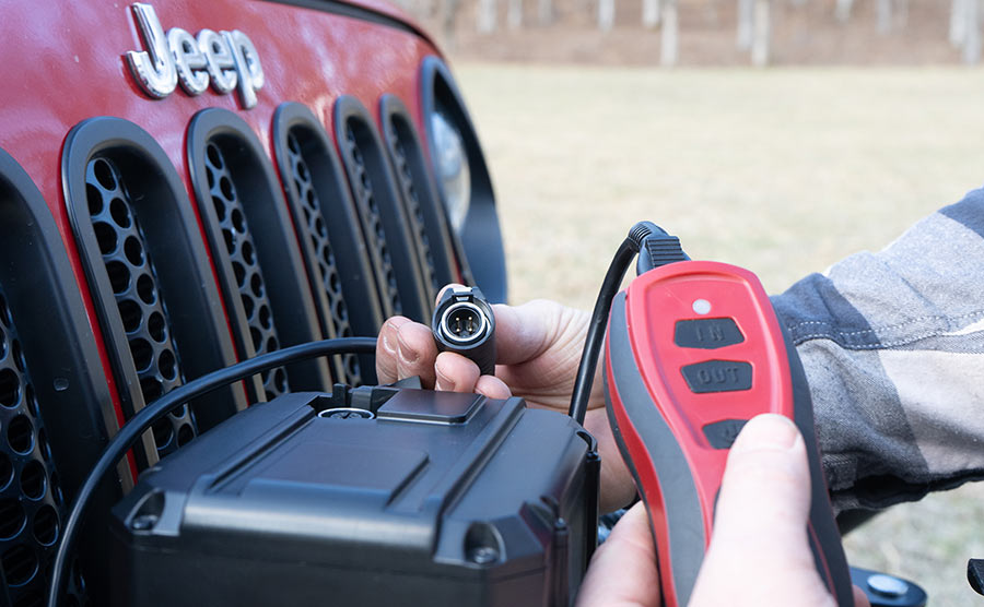 Gladiator R-Type 12500 Electric Winch - 12v Steel Rope - Bimson Power