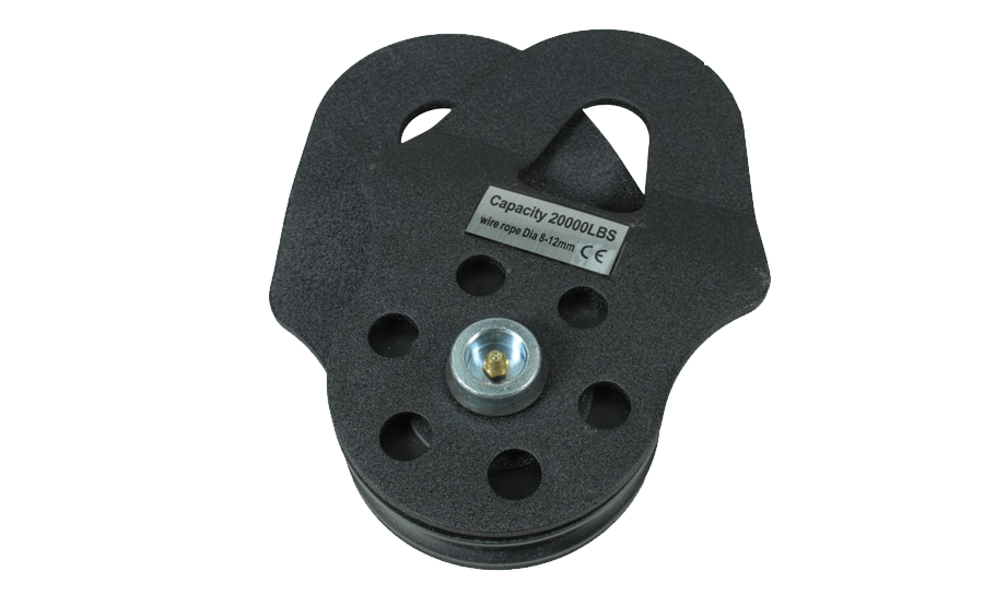 Warrior 20000lb Pulley Block for Synthetic Ropes
