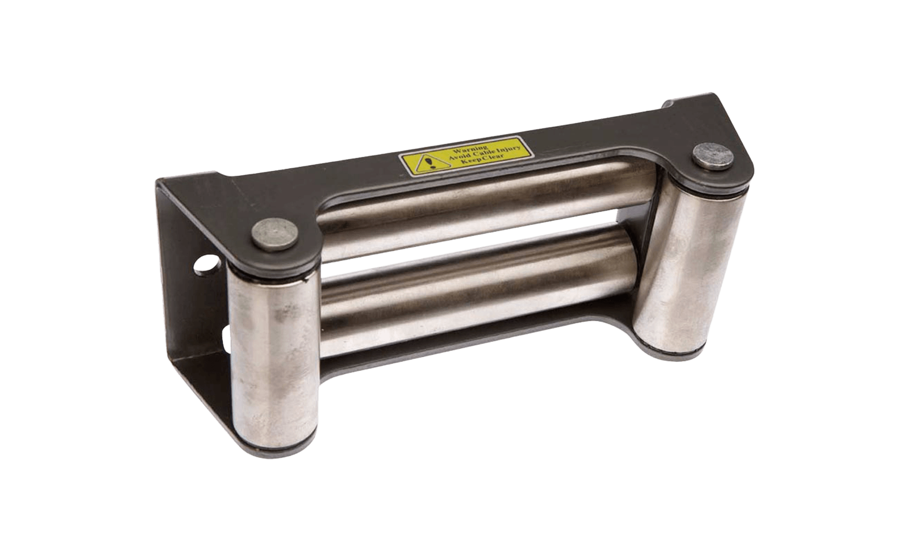 S/Steel Roller Fairlead with 255mm Hole Centres. - Bimson Power