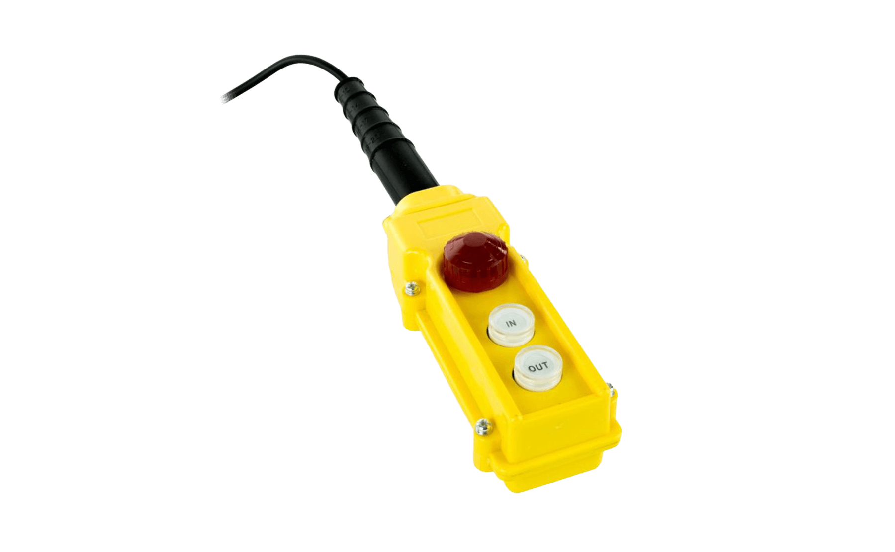 Hoist Remote - Wired - Plug & Play 4 Pin Metal - With Stop Button - Bimson Power