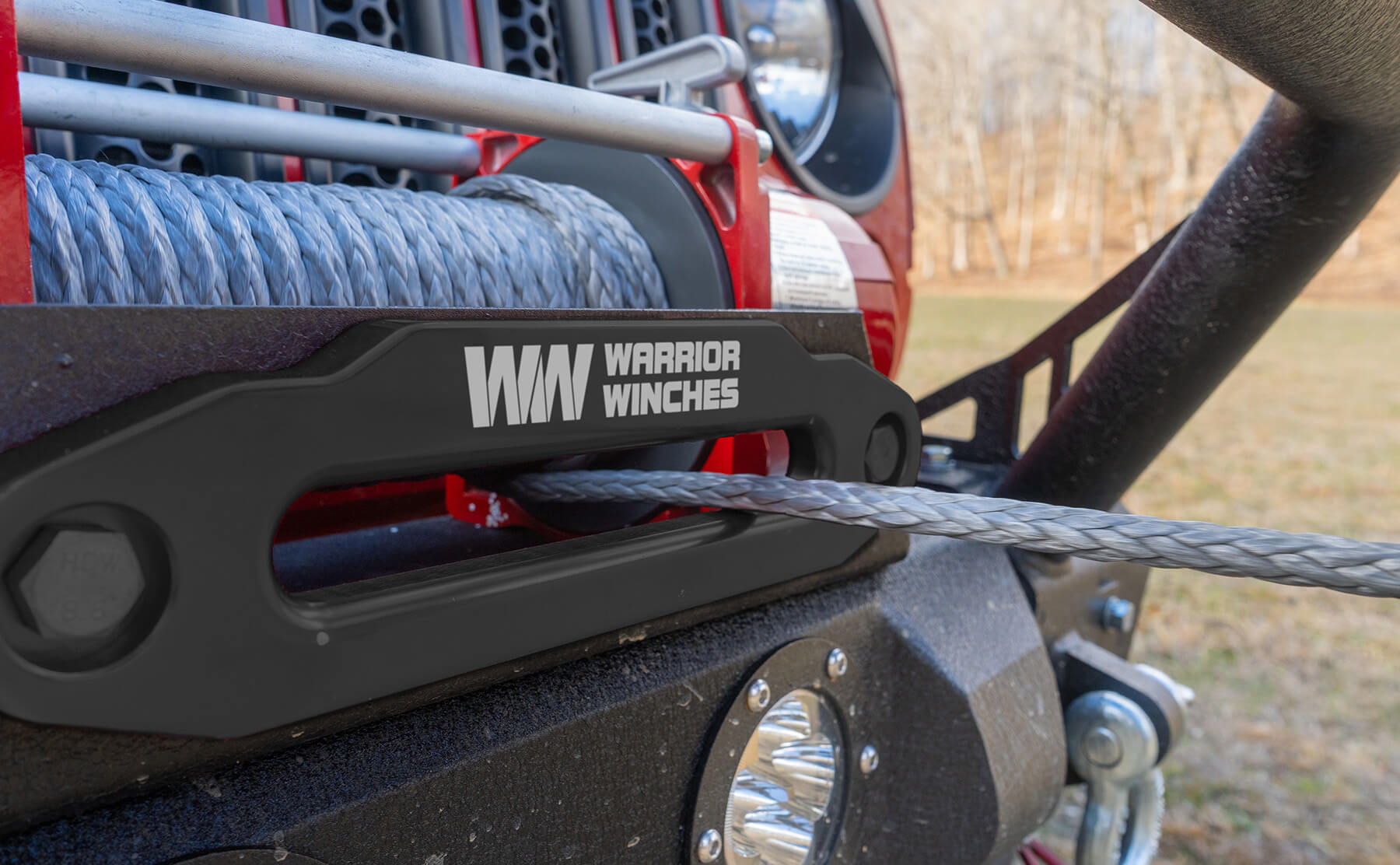 Stealth 13500lb Winch - 24v Steel Rope - Bimson Power