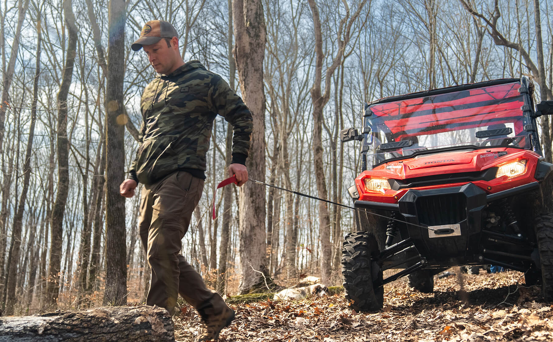 Stealth 3500lb Winch - 12v Steel Rope - Bimson Power