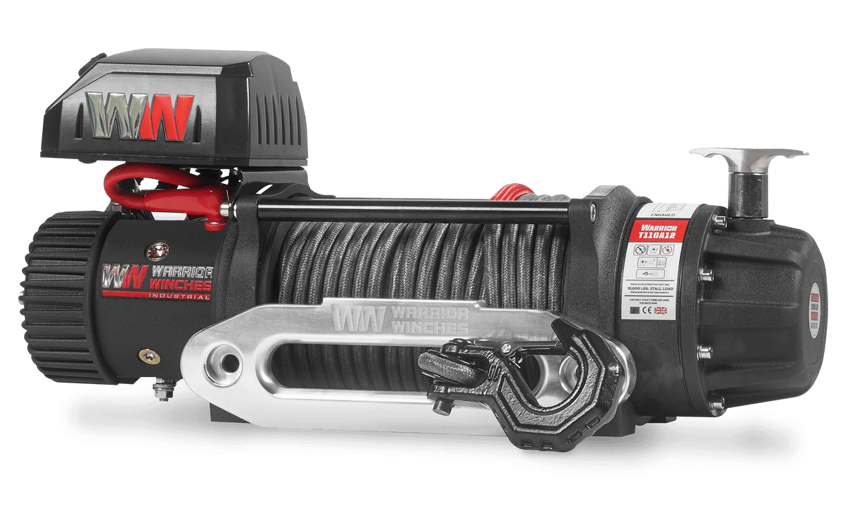 T1000 10000lb Electric Winch - 12v Synthetic Rope - Bimson Power