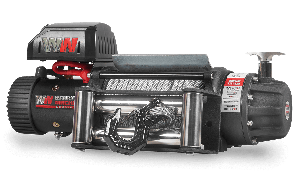 T1000 10000 Electric Winch - 12v Steel Rope - Bimson Power