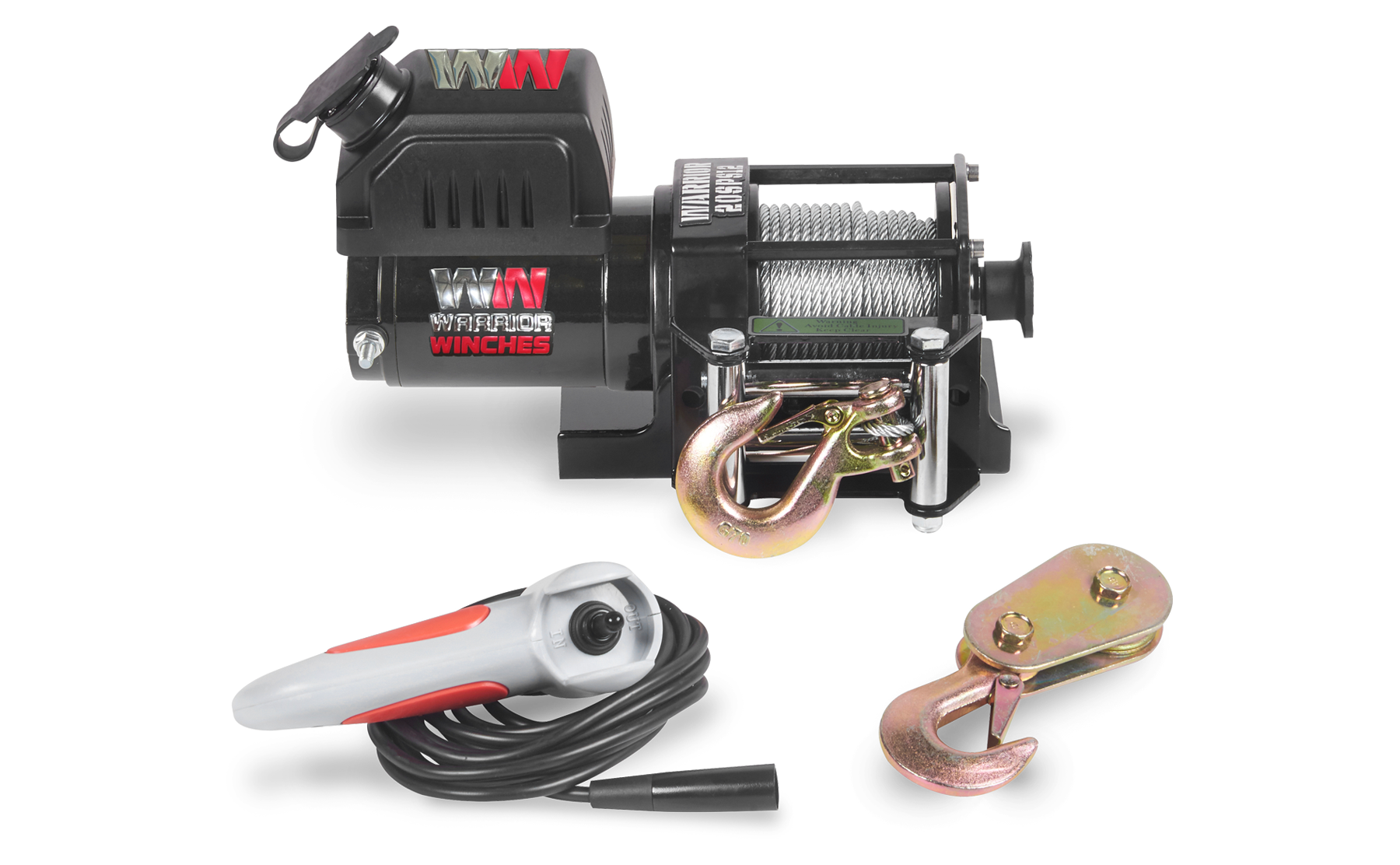 Ninja 2000 Electric Winch - 24v Steel Rope - Bimson Power
