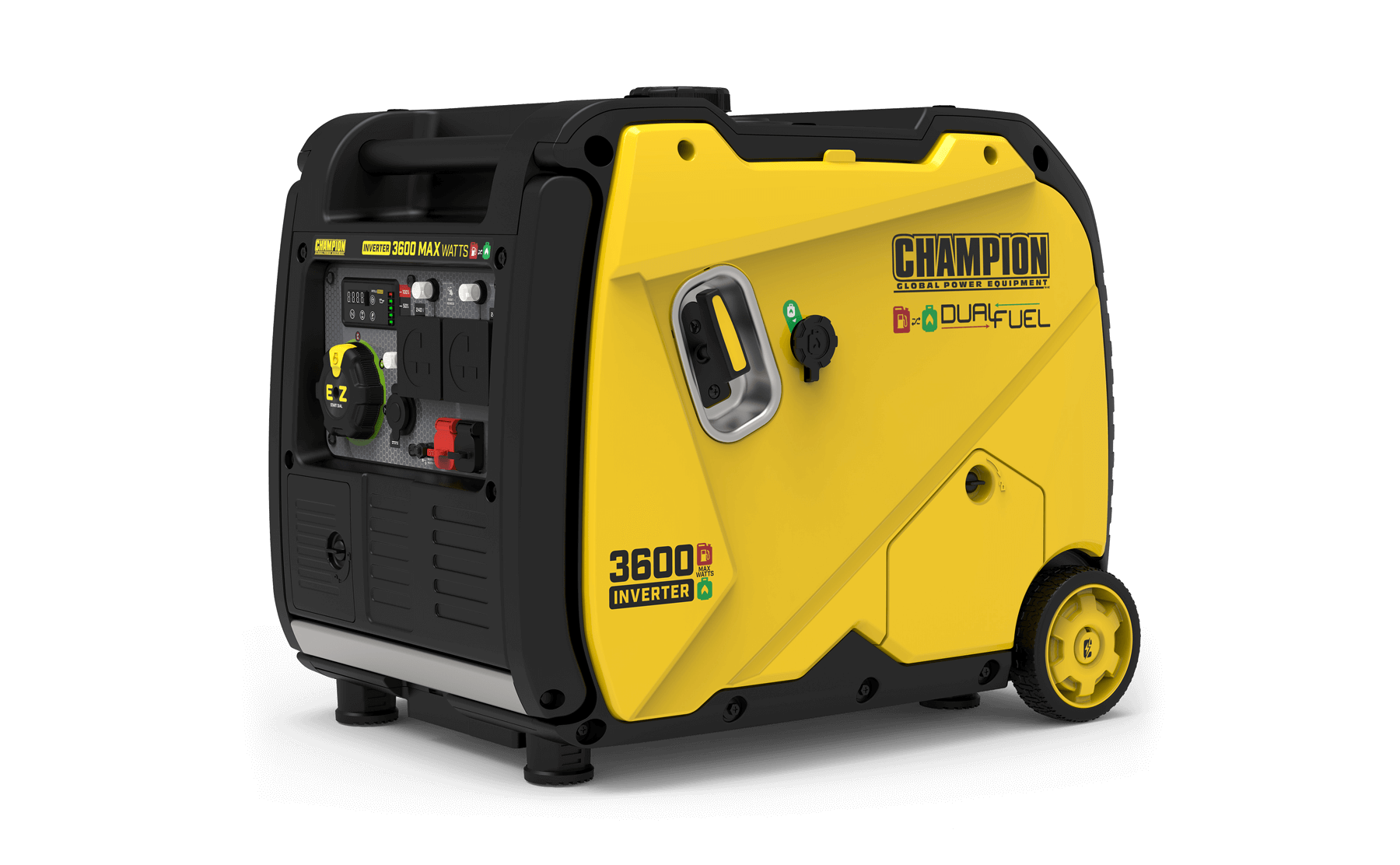 Champion 3600 Watt Dual Fuel Inverter Generator