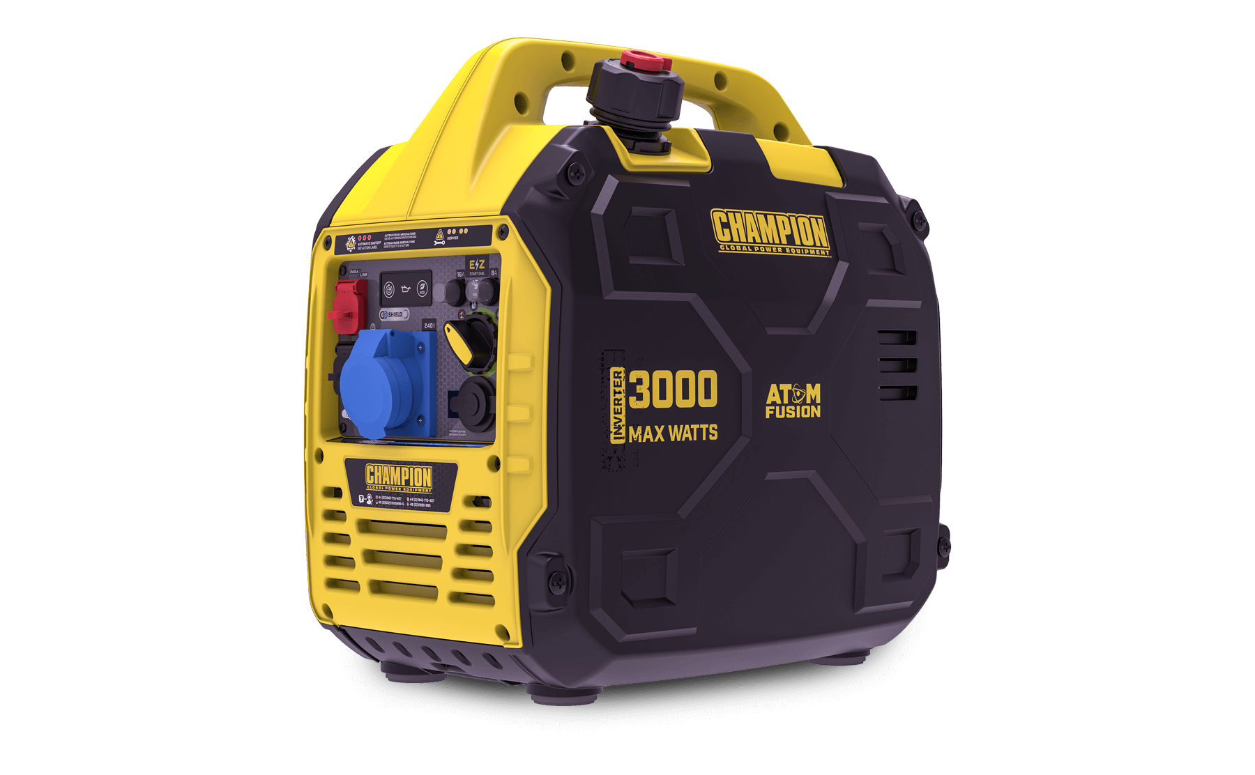 Champion 3000 Watt "Atom Fusion" Petrol Inverter Generator - Bimson Power