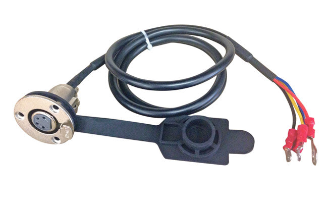 4 Pin Solenoid Box Socket with 1m Extension - Bimson Power