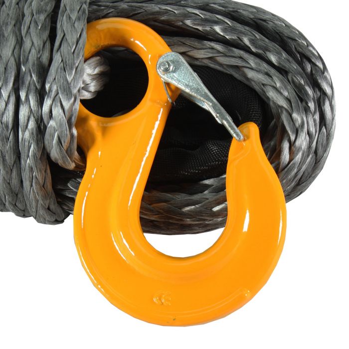 Warrior Black Edition Synthetic Winch Rope 11mm x 30m