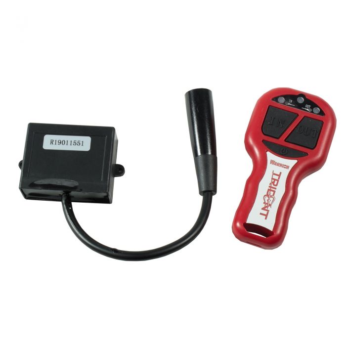 Warrior Trident 12v/24v Wireless Winch Remote - Metal Plug full kit