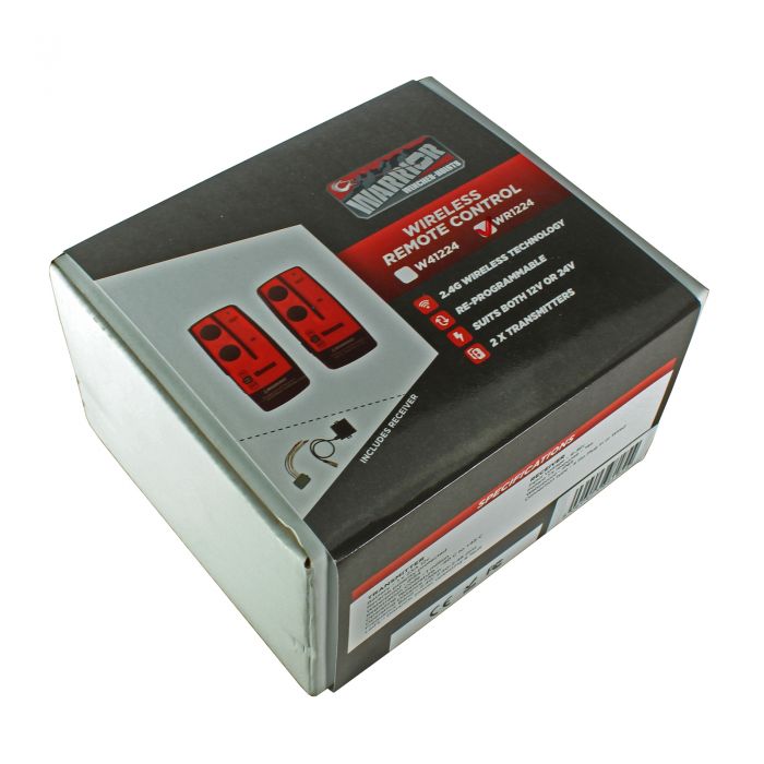 Dual Voltage 12v and 24v Wireless Winch Control Twin Pack