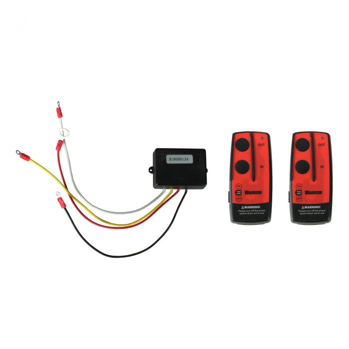Dual Voltage 12v and 24v Wireless Winch Control Twin Pack