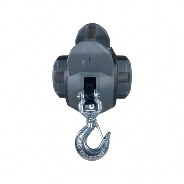 Warn 750lb Drill Winch end view