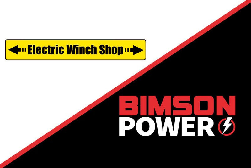 Electric Winch Shop logo and Bimson Power Logo