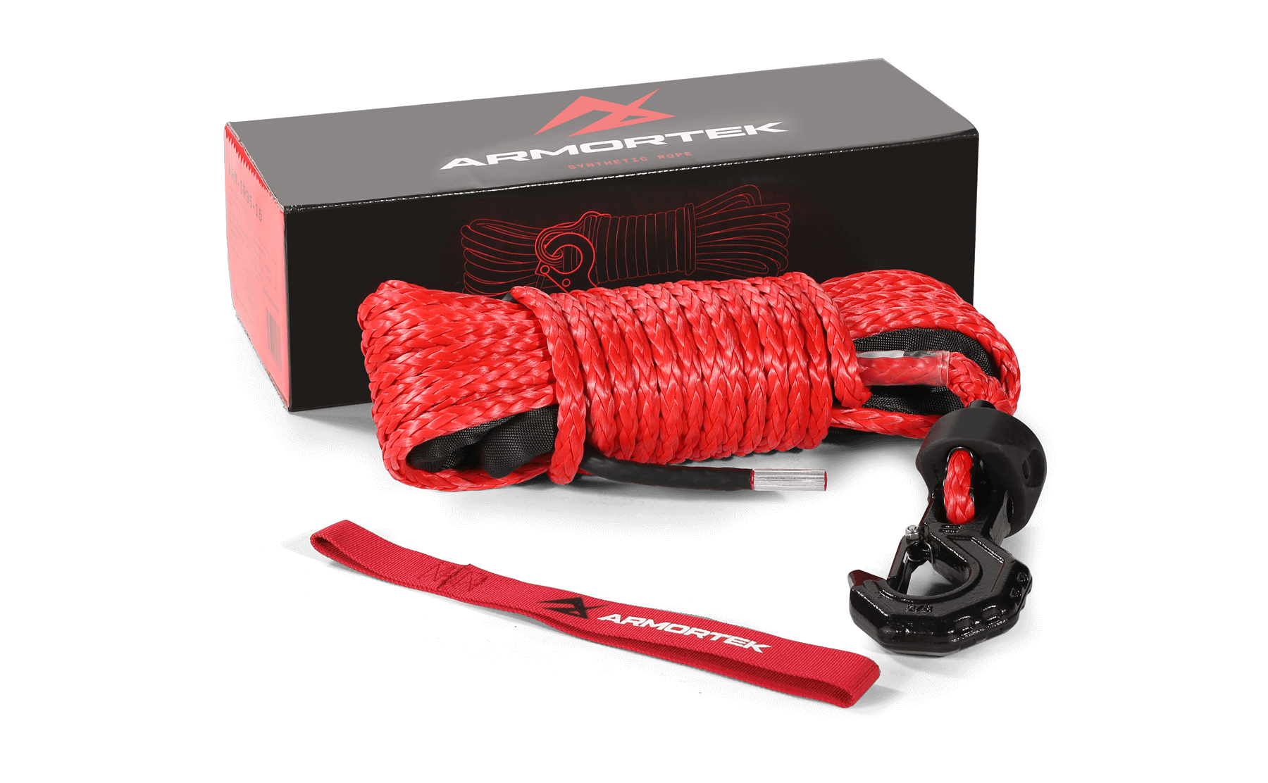 Armortek Synthetic Rope 9.5mm x 15m - MBL 10,300kg - Bimson Power