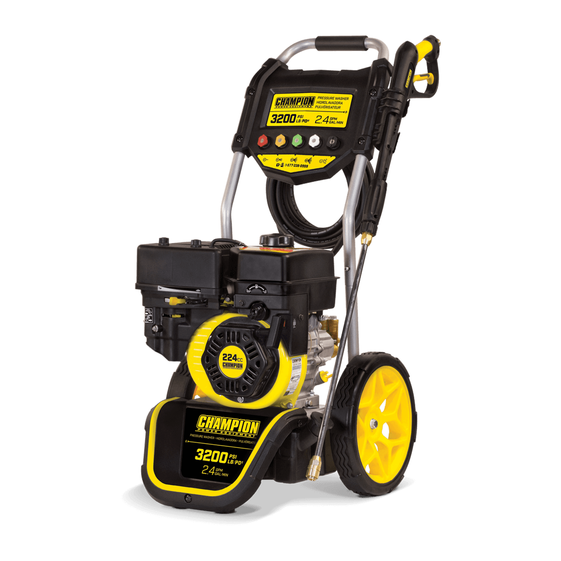 Champion Petrol Pressure Washer 220 Bar (3200 PSI) 9.0 LPM - Bimson Power